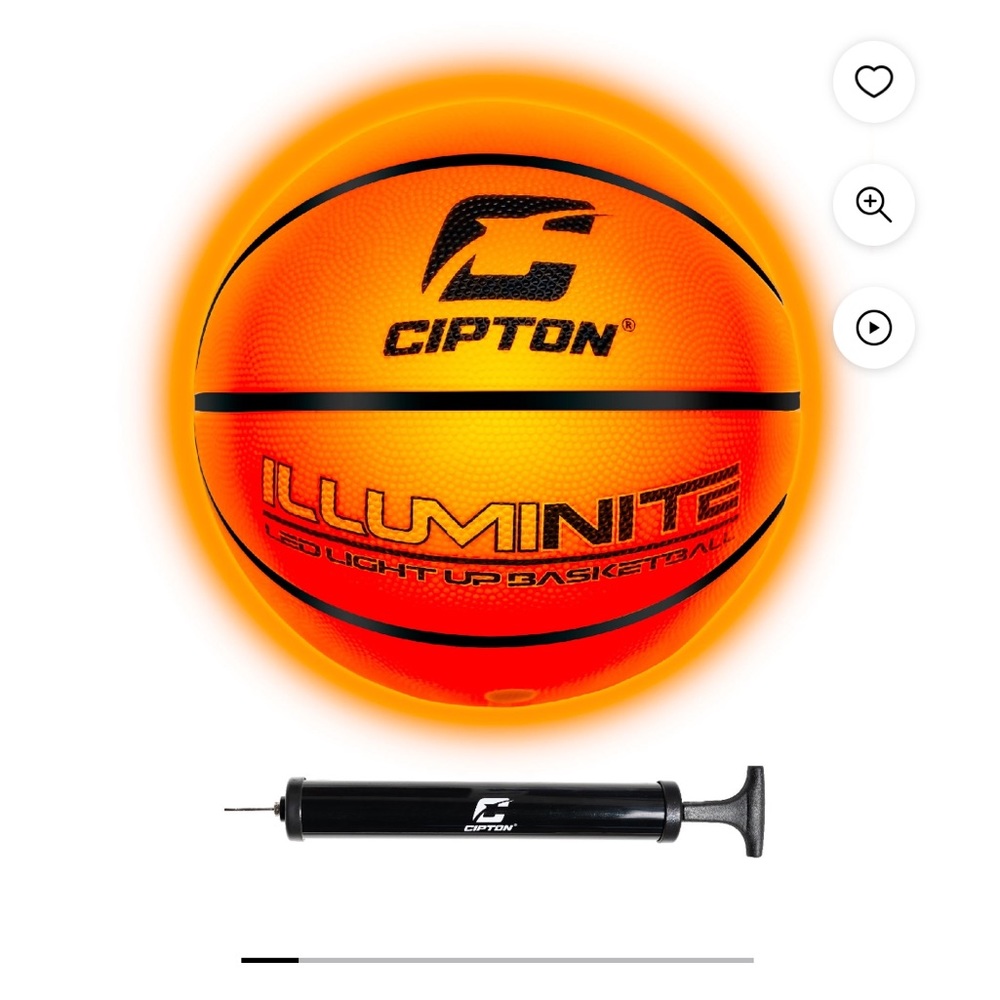 Cipton LED Lightup Basketball with pump